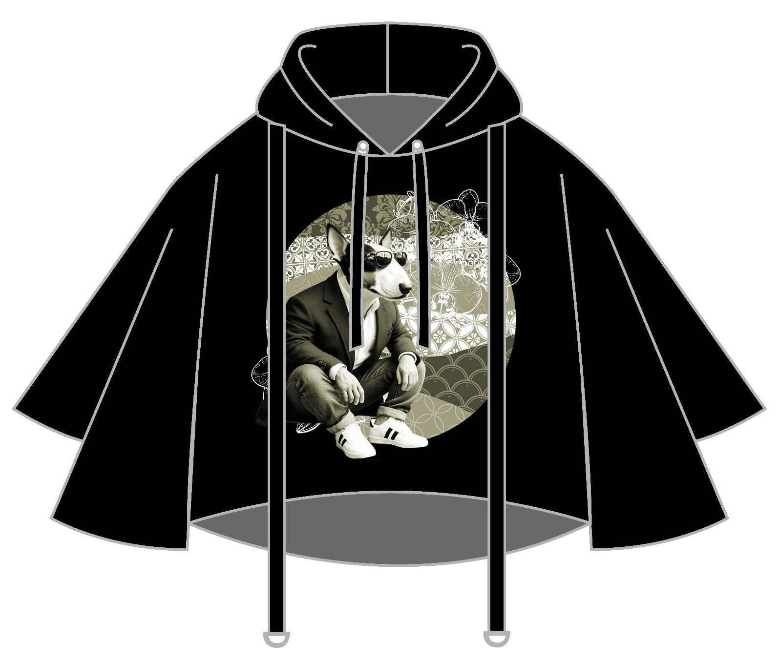 KAYTEE cropped hoodie