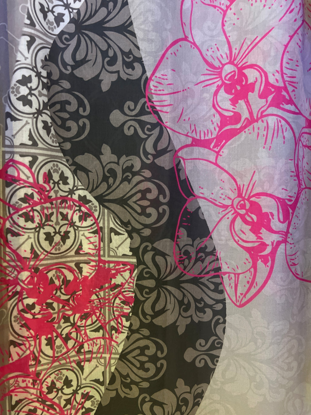 OPERA shawl scarf (runway piece)