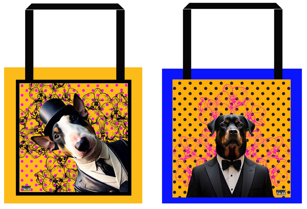 LUNA Scarf Tote Bag