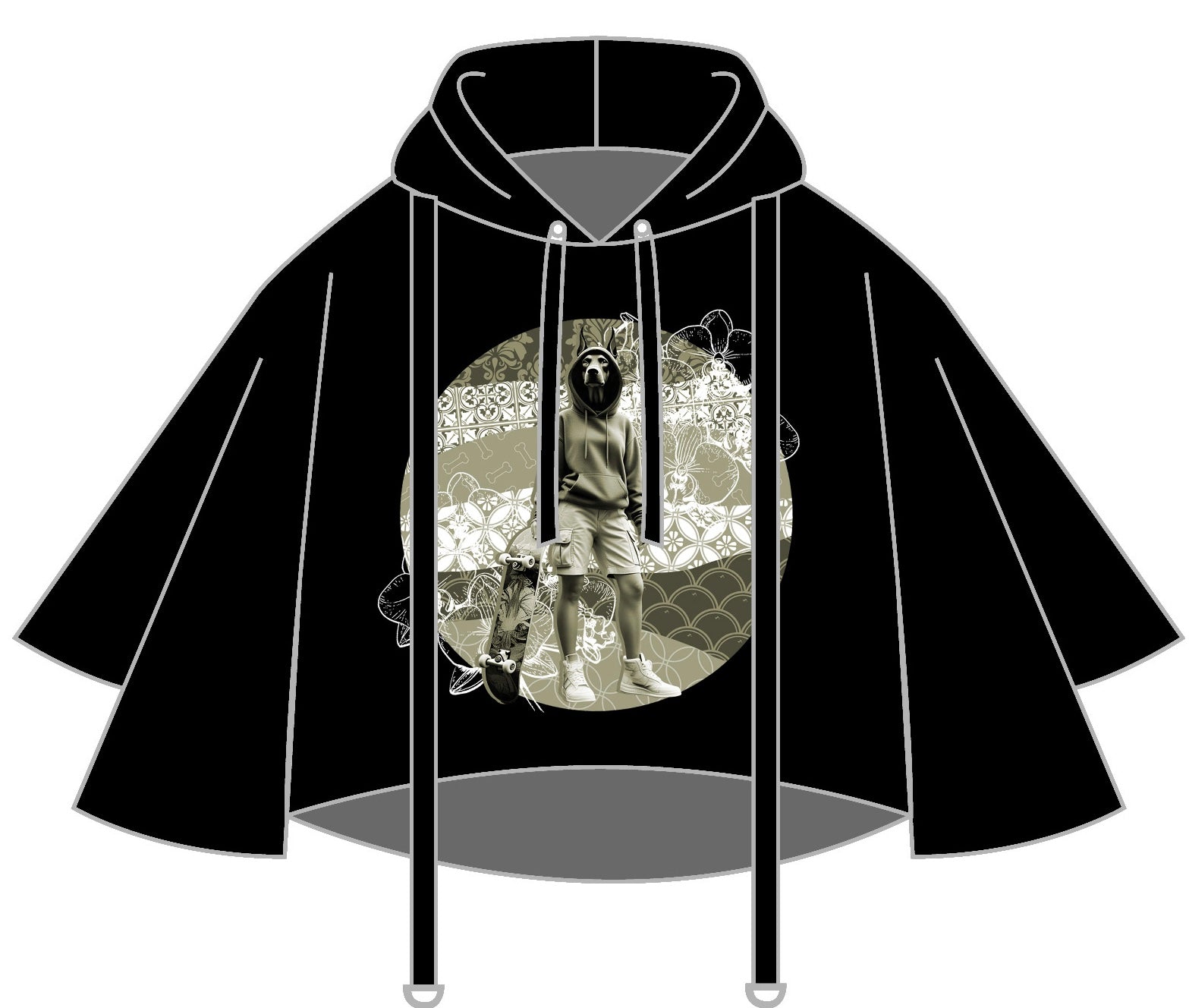 KAYTEE cropped hoodie