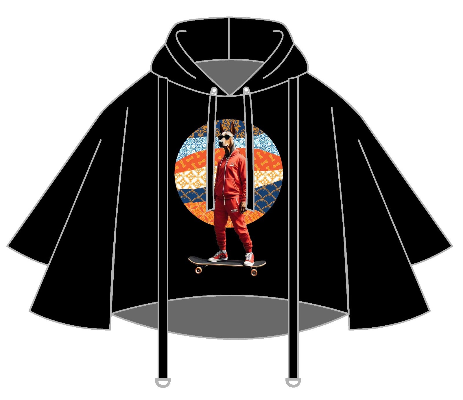 KAYTEE cropped hoodie