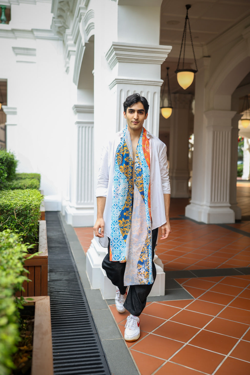 OPERA shawl scarf (runway piece)